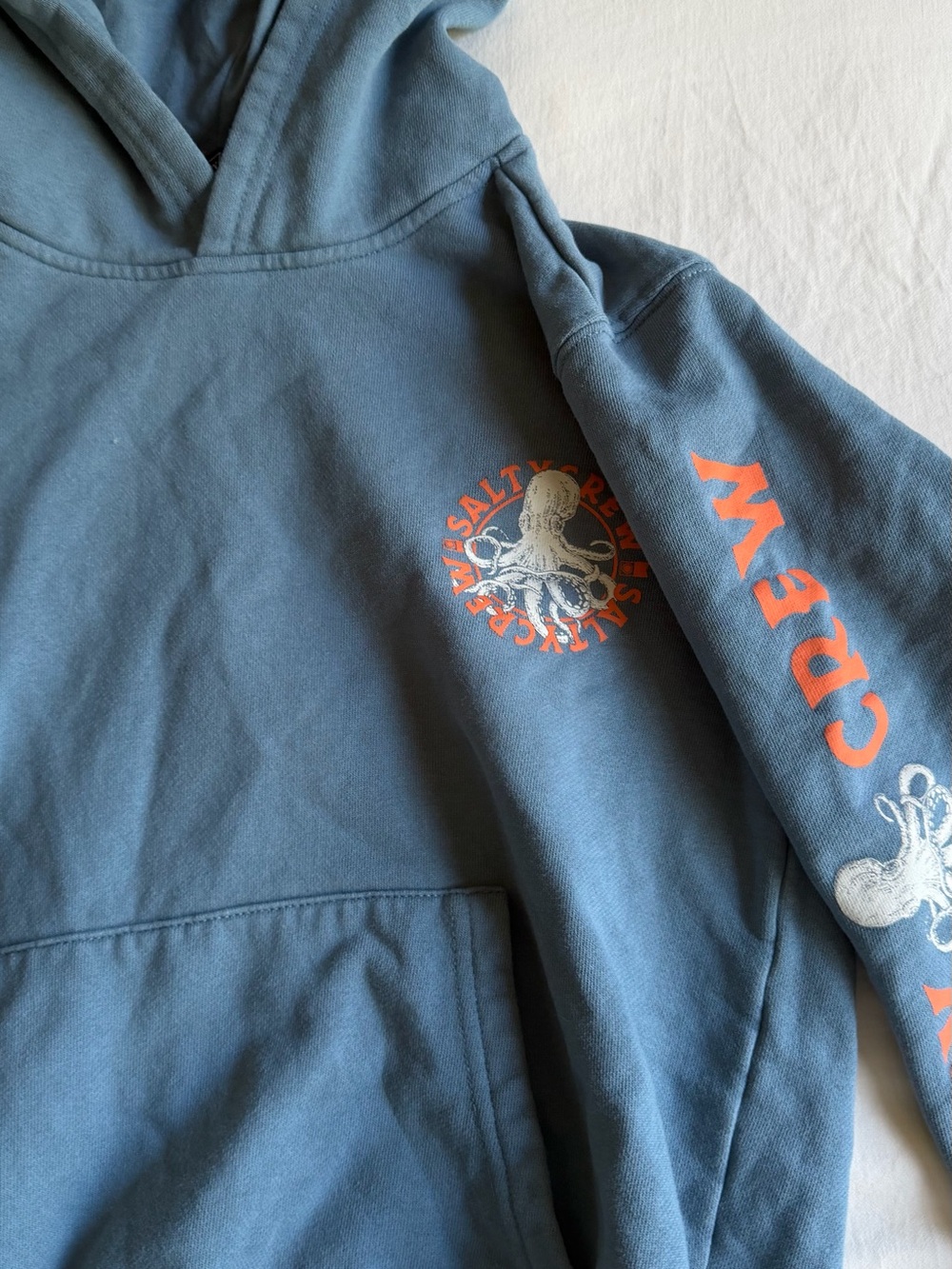Salty Crew Kids Blue Hoodie - Picture 4 of 9